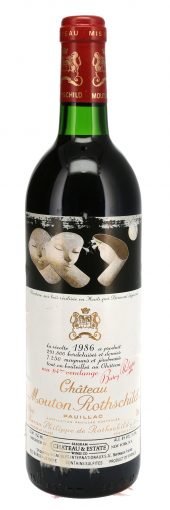 1986 Chateau Mouton Rothschild Pauillac 750ml
